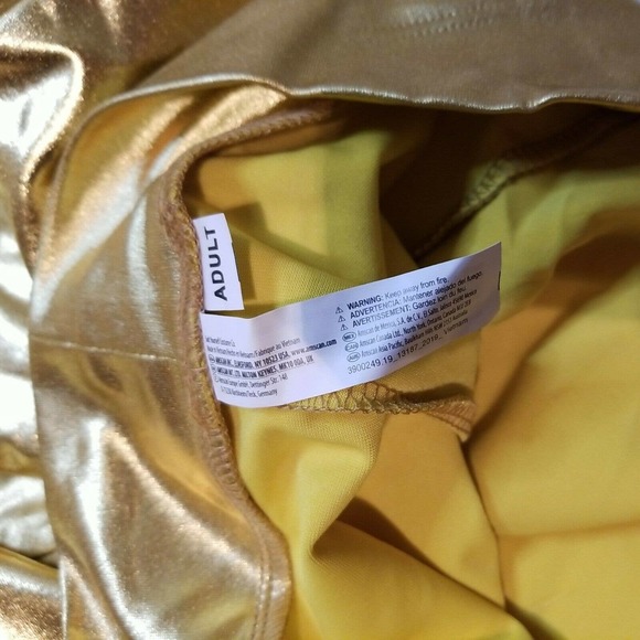 Flare Skirt Gold New Years Holidays bright - Picture 3 of 7